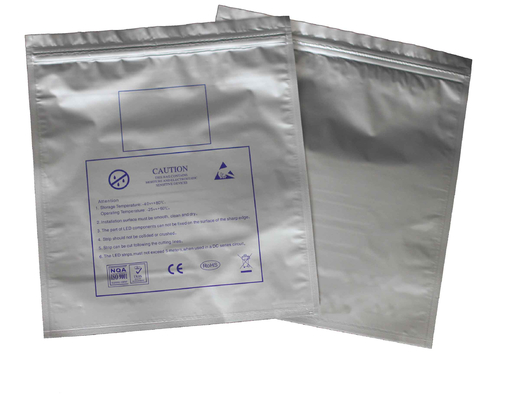 La impresión antiestática del bolso del pequeño paquete del bolso de la barrera de la humedad del ESD modificó para requisitos particulares