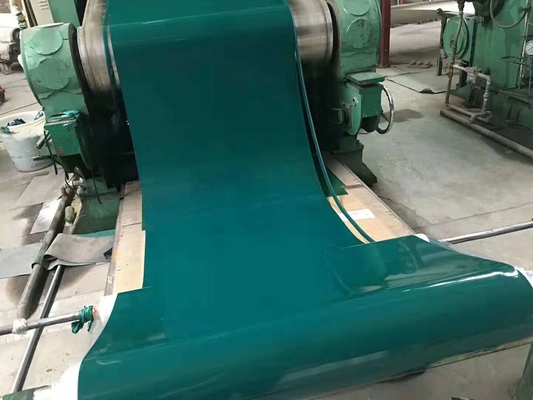 Mesa de suelo lisa verde para sala limpia con rollo de estera antiestática ESD recuperada de alta temperatura