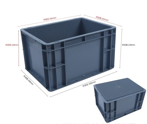Cajas de bandejas de contenedores antistáticos de plástico Componentes electrónicos Cajas de piezas PCB