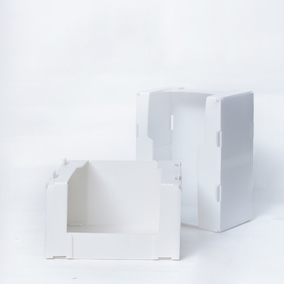 Embalaje electrónico Caja de plástico corrugado apilable para la aceptación OEM