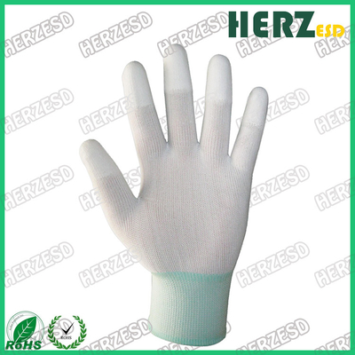 Los guantes de nylon de la mano del ESD del guante del ESD emergen la resistencia el 1x106-8/Cm para manejar componentes electrónicos