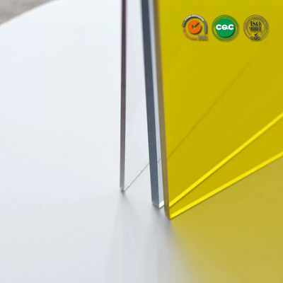El rasguño impermeabiliza la hoja de acrílico estática del 1x2M Half Transparent Anti ESD