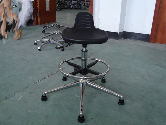 silla ajustable del taburete del ESD del recinto limpio de 50m m Seat Thinckness