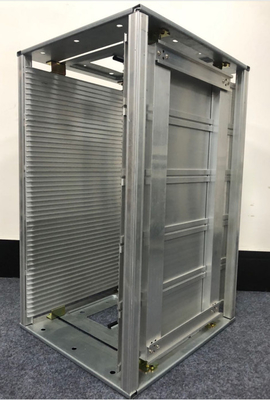 Revistero de aluminio del IEC 61340-5-1 RoHS ESD para el cargador de SMT