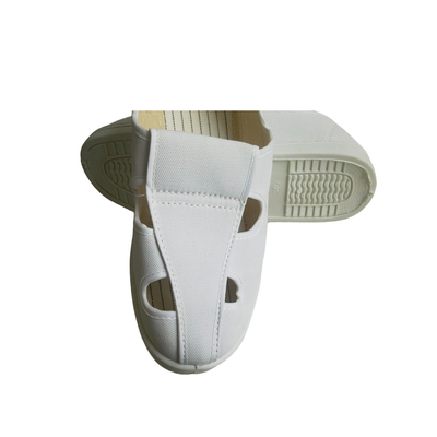 El lenguado de la PU del ESD calza zapatos disipantes estáticos de la PU del PVC del recinto limpio no apto para el autoclave los únicos