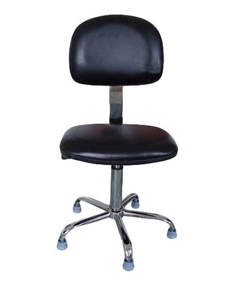 La PU ajustable del taller cubre las sillas seguras del ESD con cuero para los laboratorios