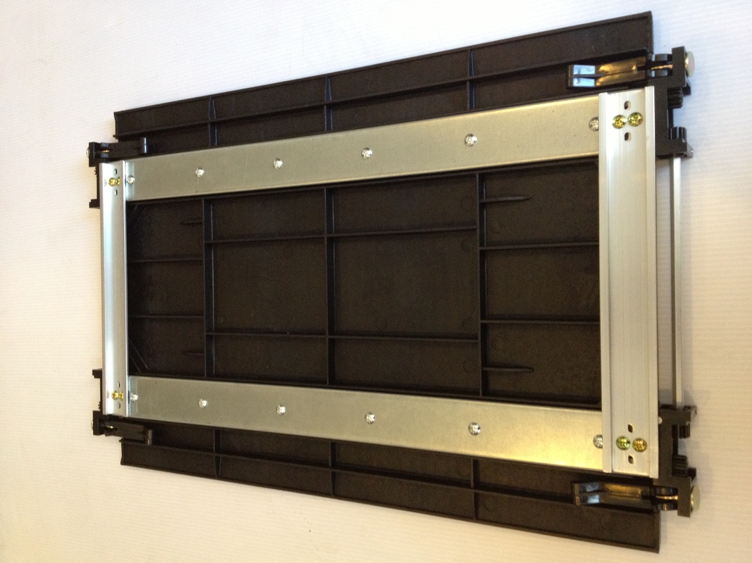 Stable Robust Frame Adjustable Magazine Rack , ESD PCB Racks Conductive Materials Walls