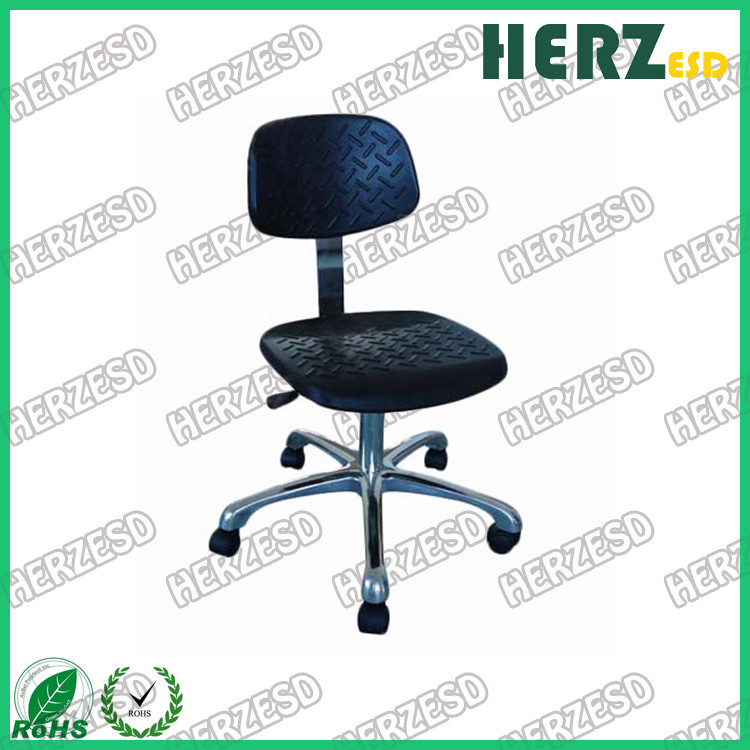 Static Dissipative ESD Safe Chairs Back Size 380 * 260mm Black Color CE Approved