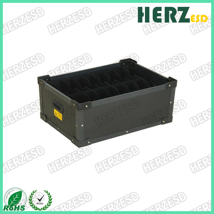Conductive Antistatic PP Corrugated Box ESD Corrugated Packaging Box