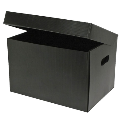 Caja de almacenamiento corrugada de PP antistatico de tamaño personalizado