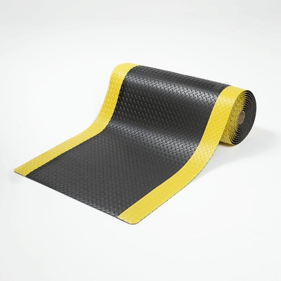 Rubro ESD amarillo y negro con PVC / espuma EPDM / material de caucho
