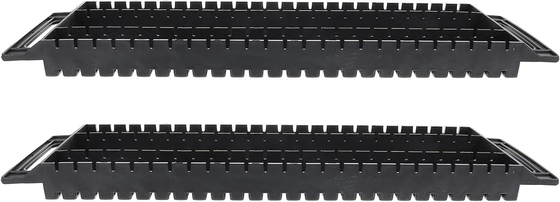 Diferentes tamaños Esd Pcb Estante de circulación de almacenamiento Negro Estante de circulación de ESD Antistático de plástico
