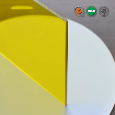 ESD lámina de acrílico duro anti-UV brillante de 2 mm transparente resistente a los arañazos 1220x2440mm lámina PMMA