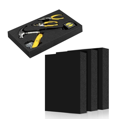 Modelo HZ-1201B Hojas de espuma ESD Negro 2-200 mm de espesor para protección contra daños estáticos