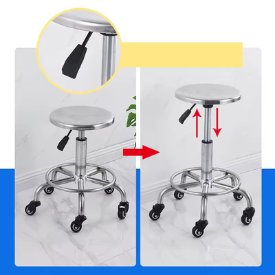 Alturas ajustables Esd silla de oficina taburete de laboratorio silla de cuarto limpio