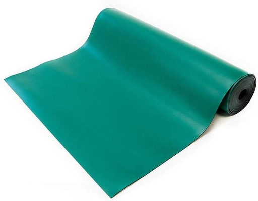 ESD Matado de hojas de caucho natural ESD Antistático piso de alfombra de mesa para el cuarto limpio