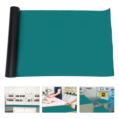 ESD Matado de hojas de caucho natural ESD Antistático piso de alfombra de mesa para el cuarto limpio
