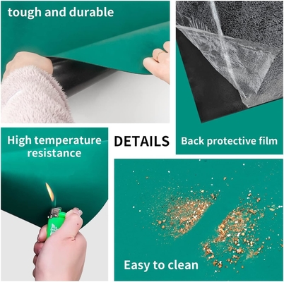ESD Matado de hojas de caucho natural ESD Antistático piso de alfombra de mesa para el cuarto limpio
