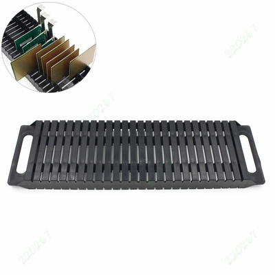 Punto 16 mm ESD Revista Estante de ranura Capacidad 25pcs