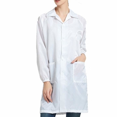 Sapatos duraderos de ESD para la fabricación y montaje de electrónica prendas de trabajo antistaticas Labcoat
