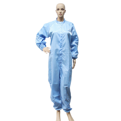 Traje antistático de sala limpia traje de poliéster ESD ropa de trabajo abrigo de laboratorio