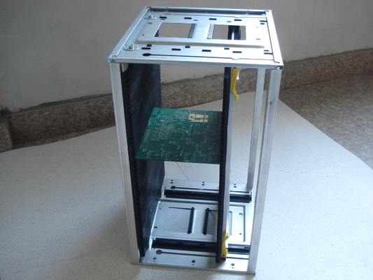 355*320*563mm ESD Revista de PCB Rack Antistático SMT Carrito de almacenamiento de PCB para la línea de producción de PCB