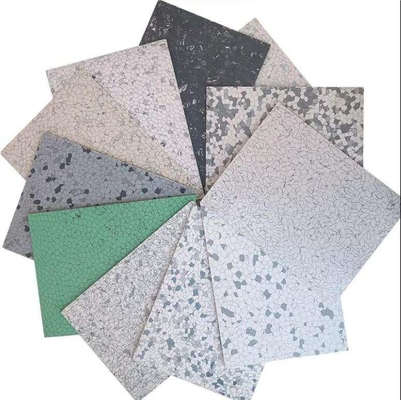 Tejas de piso de PVC conductor antistatico Tejas de piso de vinilo para interiores