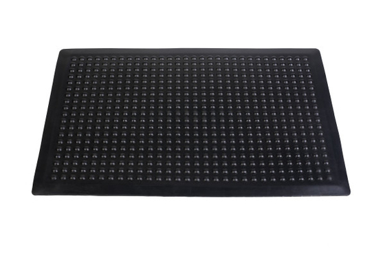 Cama de piso antistático anti fatiga de espesor 13 mm negro para talleres