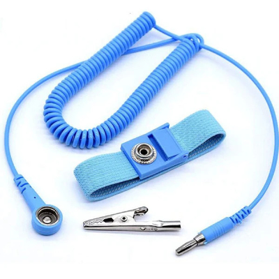 Cinturón de muñeca antistático Cinturón de descarga electrostática ESD ajustable