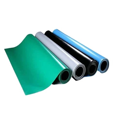 La superficie antistatica del tapete de goma ESD es de 1,8 mm-3 mm de espesor.