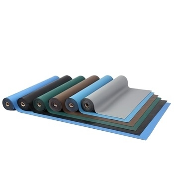 La superficie antistatica del tapete de goma ESD es de 1,8 mm-3 mm de espesor.