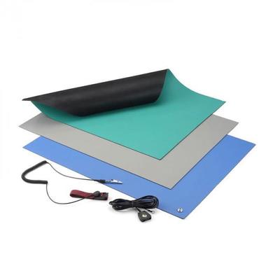 ESD Rubber Mat 2mm 3mm Thickness 10e6-10e9 Ohm Surface Resistance
