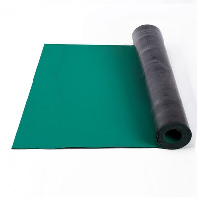 ESD Rubber Mat 2mm 3mm Thickness 10e6-10e9 Ohm Surface Resistance