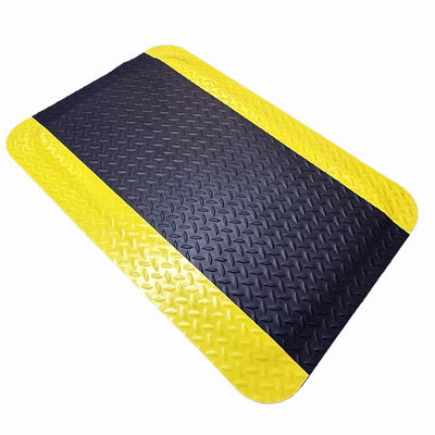 ESD PVC Alfombra anti fatiga Alfombra de pie de superficie de diamante