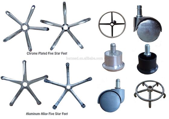Al por mayor silla de ESD de espuma giratoria de poliéster de polipropileno con rodillo de pie heces antistaticas de laboratorio de oficina de tela sala limpia