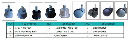Uso industrial Estancia de trabajo de cuero de ESD PU antistática de sala limpia