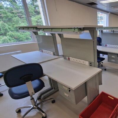 Estación de trabajo antistatico permanente de ESD personalizada