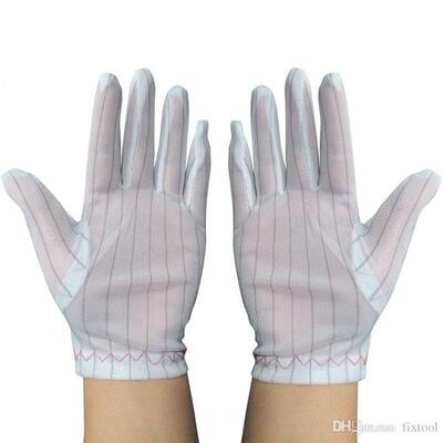 ESD Hand Gloves anti static gloves designed for safe handling of electronic parts and prevention of electrostatic damage