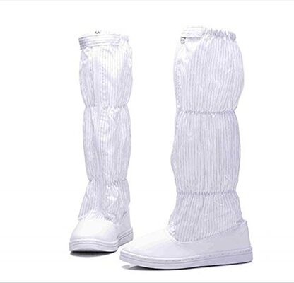 Zapatos de seguridad antistáticos Zapatos de pie de acero de uso industrial Sola de PVC personalizada