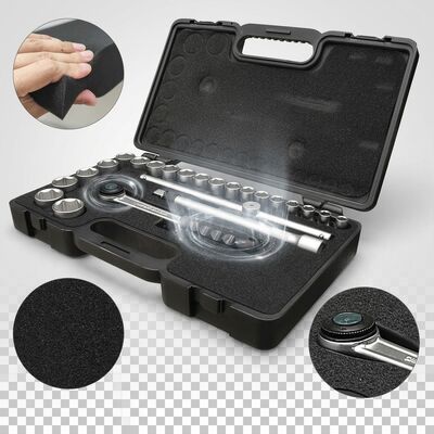 Pad de inserción de espuma ESD antistatico personalizado de alta densidad EVA IXPE adesivo con revestimiento para el embalaje de la caja electrónica