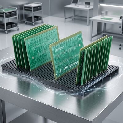 Carro de almacenamiento ESD para PCB ajustable de alta resistencia para placas de circuito antiestáticas