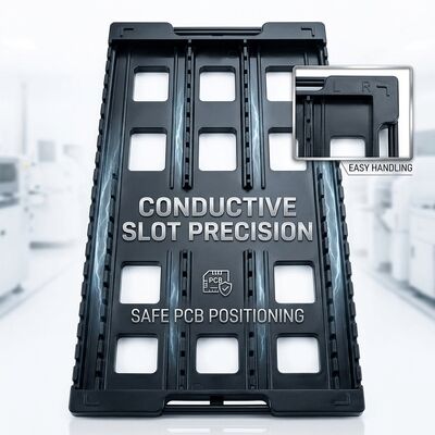 Rotating ESD Circulation PCB Rack Metal Frame for SMT Circuit Board Storage Es muy fácil de usar, pero también es muy fácil de usar.