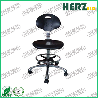 Silla de laboratorio antistática ajustable con trasero de la escuela ESD silla de taburete silla de sala limpia