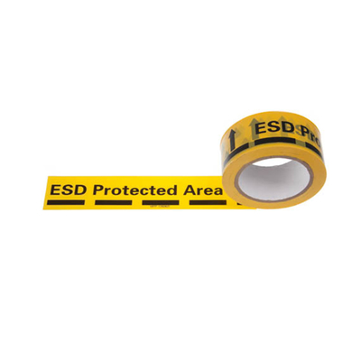 Lleve - la cinta impresa área resistente de la rejilla del PVC EPA ESD del PE que enmascara