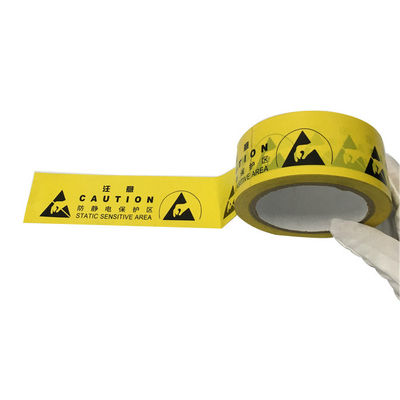 Lleve - la cinta impresa área resistente de la rejilla del PVC EPA ESD del PE que enmascara