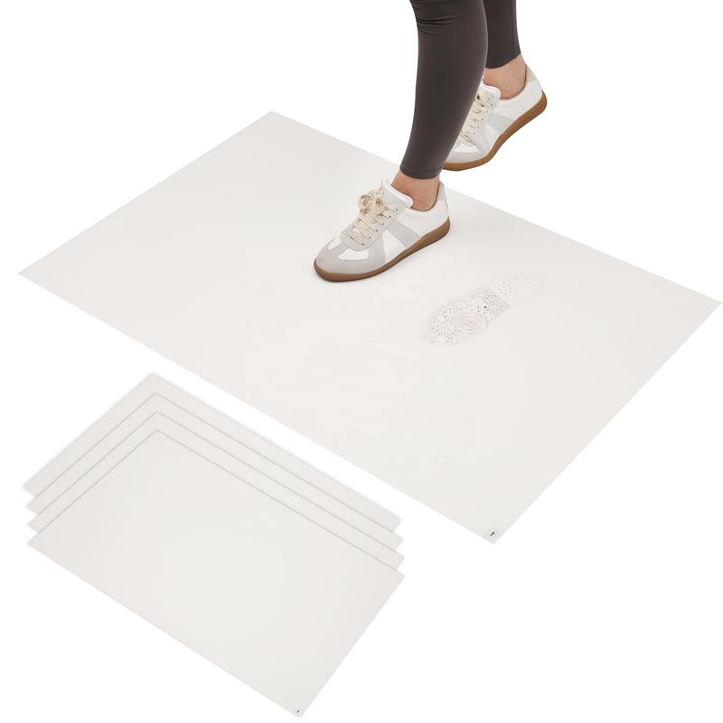 Alfombra adhesiva ESD para eliminación de polvo en sala limpia, de 18x36 a 26x45 pulgadas