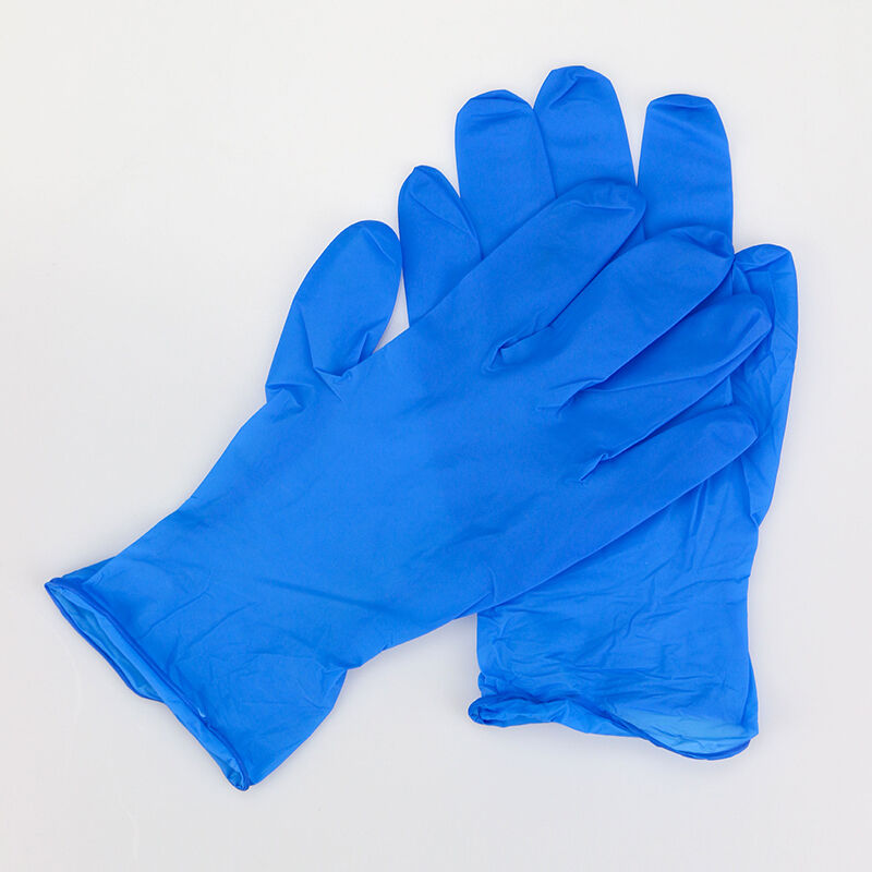 Guantes desechables de nitrilo antiestáticos para línea de montaje de PCB