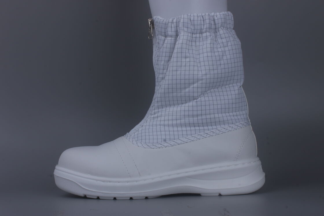 Zapatos de seguridad antistáticos Zapatos de pie de acero de uso industrial Sola de PVC personalizada