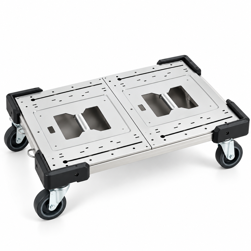 Industrial Antistatic ESD PCB Magazine Rack Transport Cart for SMT Assembly Lines